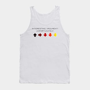 Helldivers Interesting Argument! Tank Top